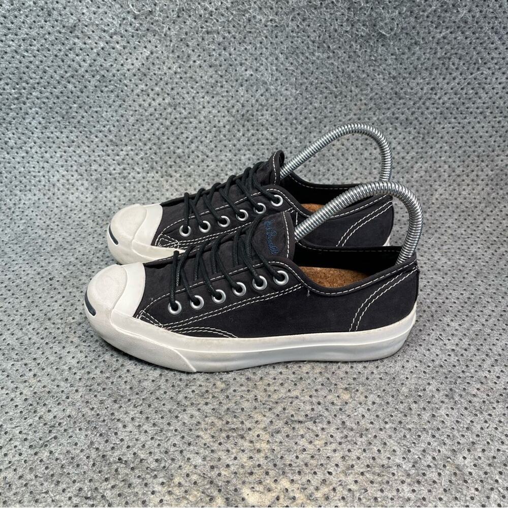 Converse Jack Purcell Black Canvas Shoes Size 5 Women’s